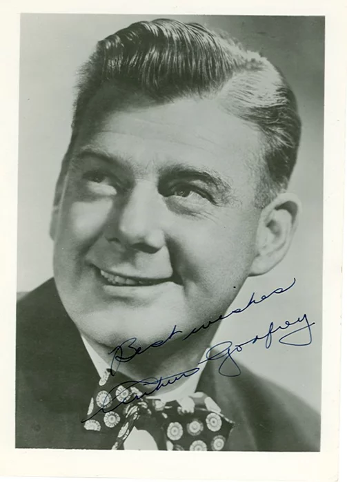 Arthur Godfrey autograph