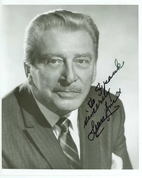 Leon Ames autograph