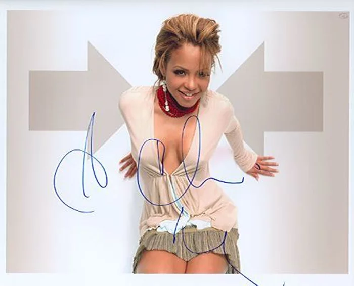 Christina Milian autograph
