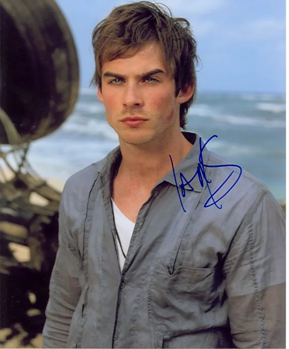 Ian Somerhalder autograph
