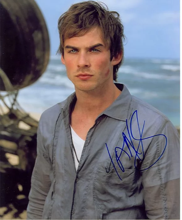 Ian Somerhalder autograph
