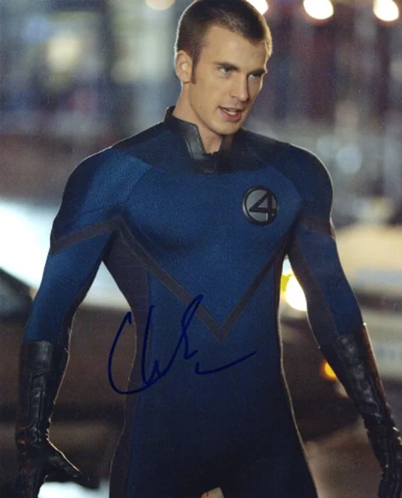 Chris Evans autograph