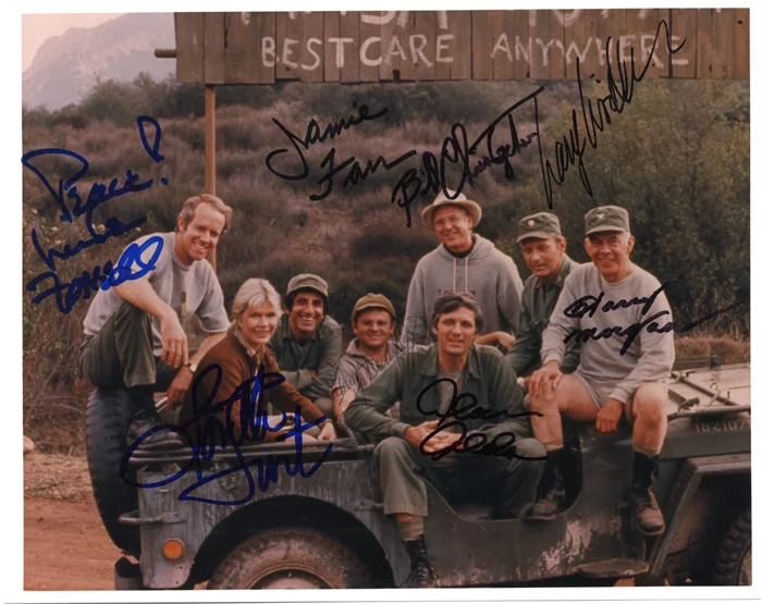 M*A*S*H autograph