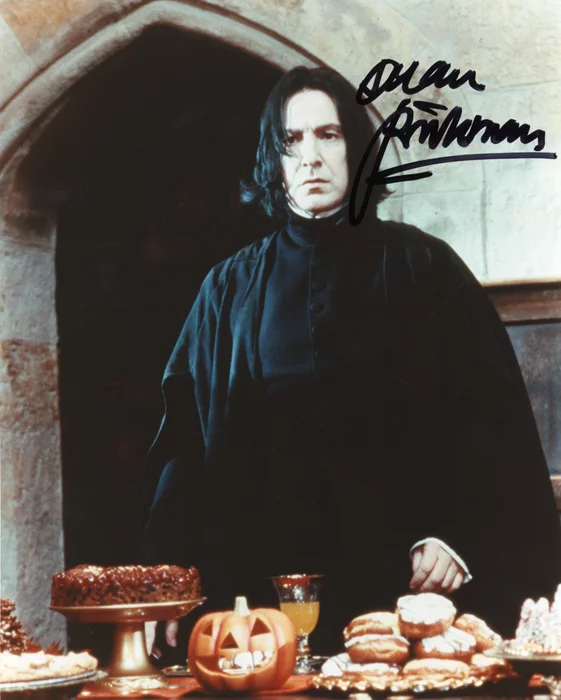Alan Rickman autograph