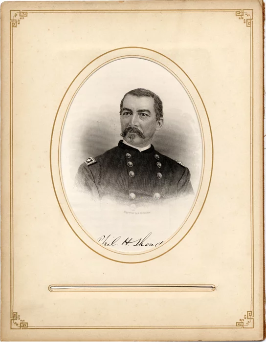 Philip H. Sheridan autograph