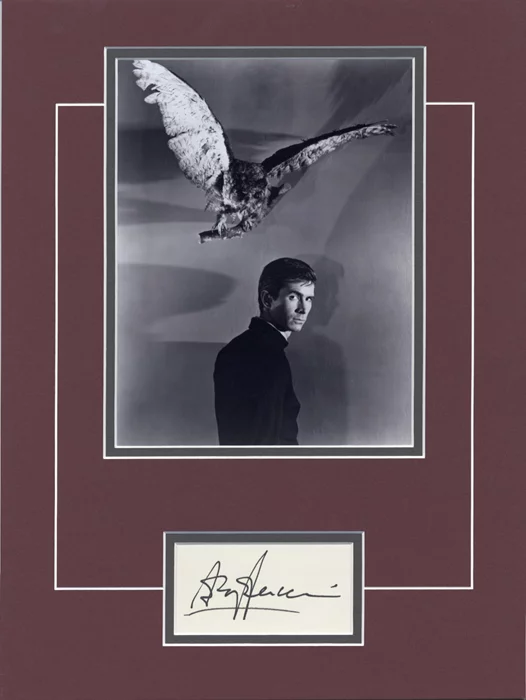 Anthony Perkins autograph
