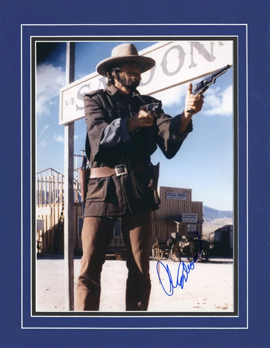 Clint Eastwood autograph
