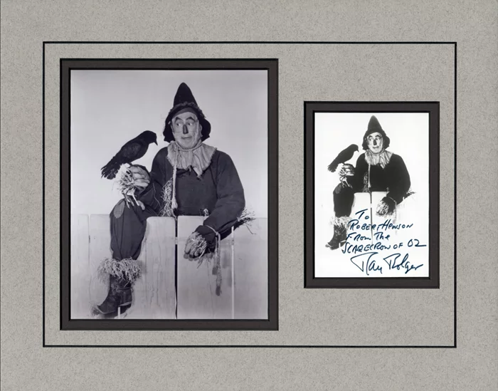 Ray Bolger autograph