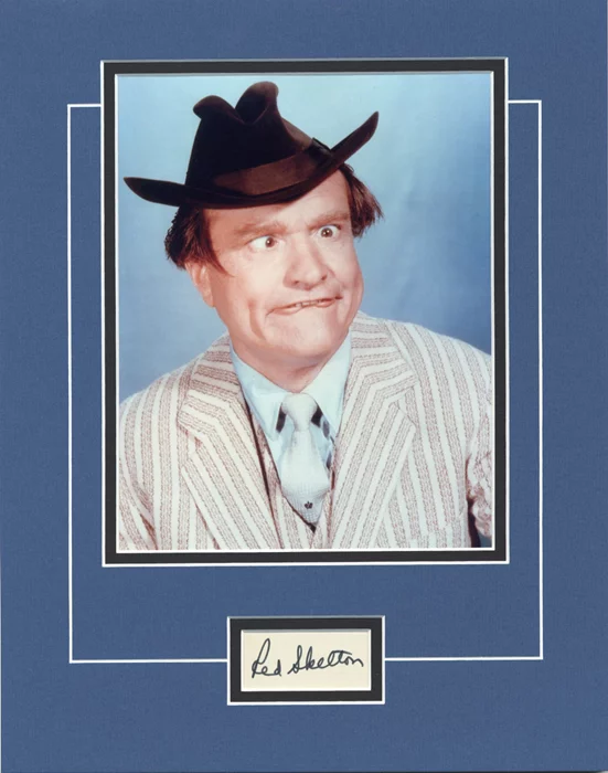 Red Skelton autograph