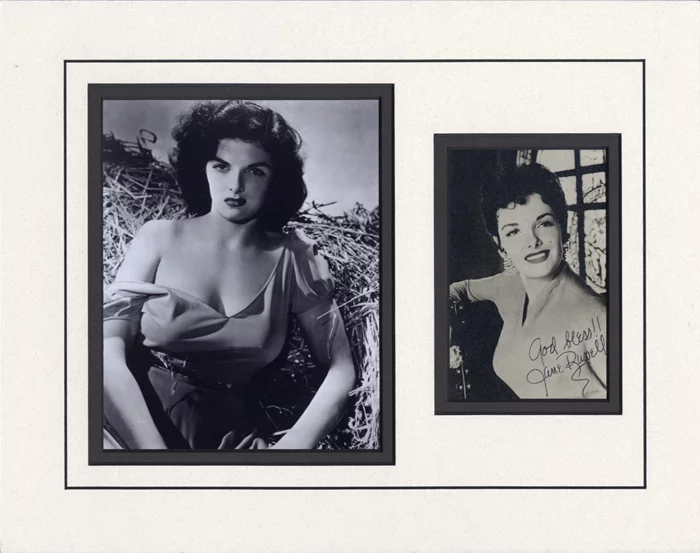 Jane Russell autograph