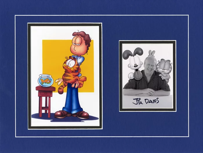Garfield autograph