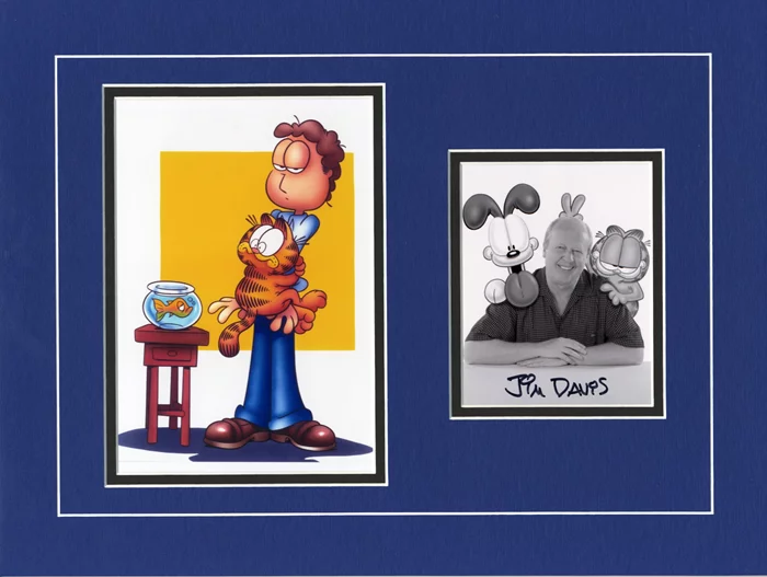 Garfield autograph