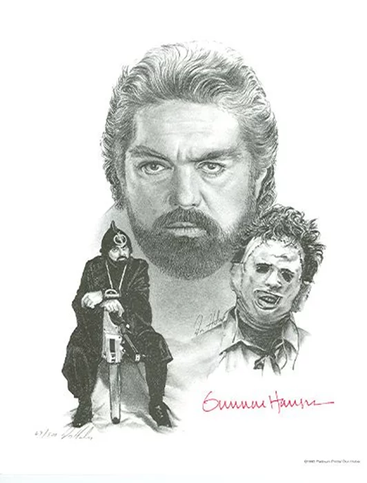 Gunnar Hansen autograph