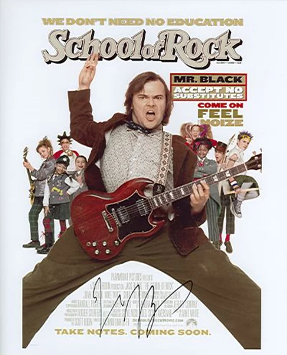 Jack Black autograph