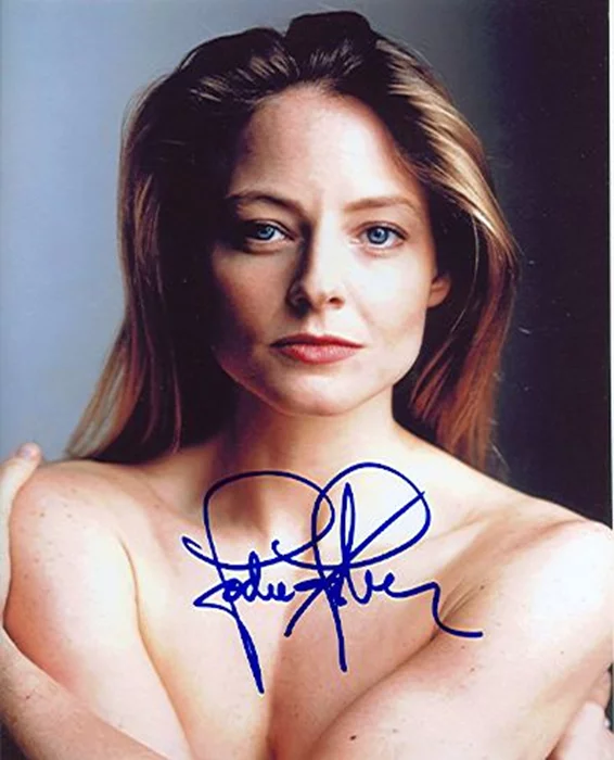 Jodie Foster autograph