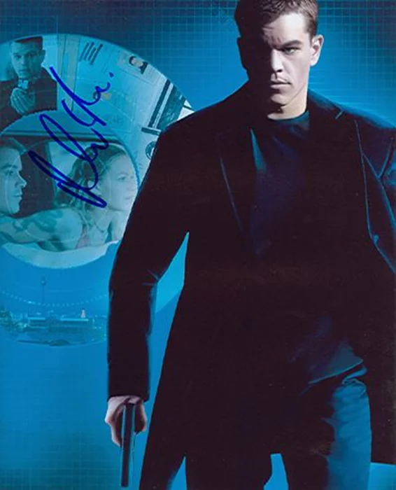Matt Damon autograph