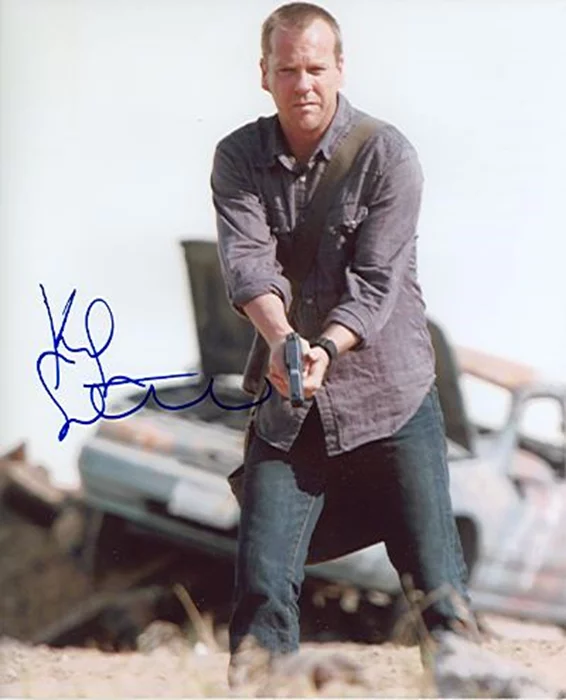 Kiefer Sutherland autograph