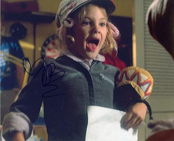 Drew Barrymore autograph