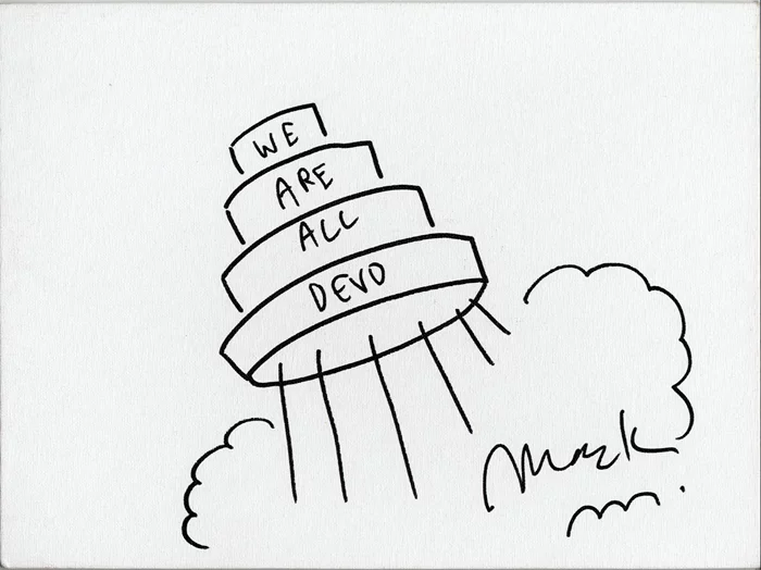 Mark Mothersbaugh autograph