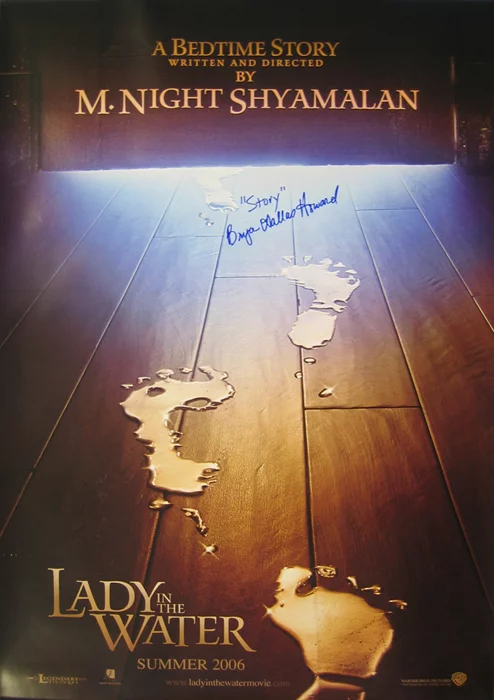 Lady In The Water autograph
