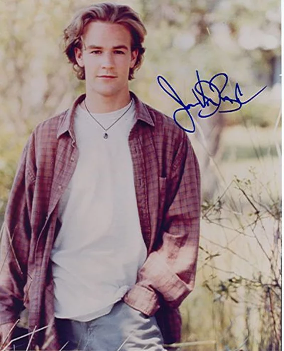 James Van Der Beek autograph