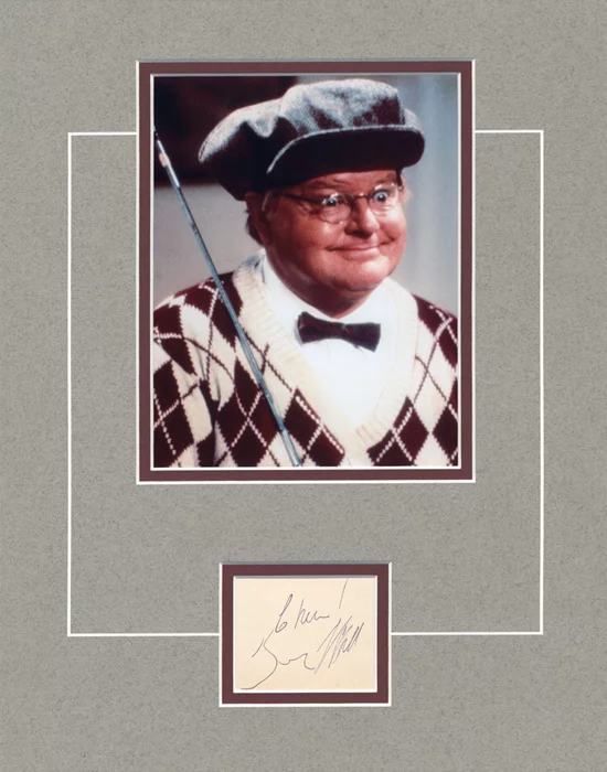 Benny Hill autograph
