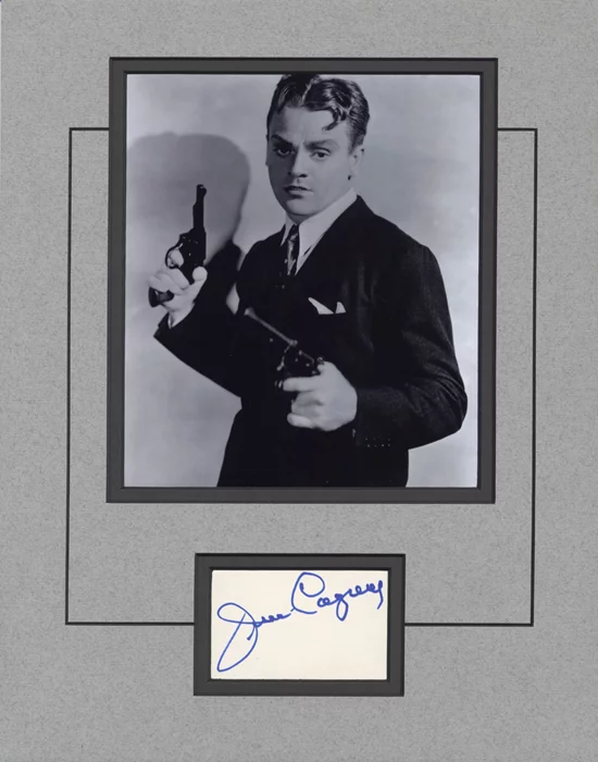 James Cagney autograph