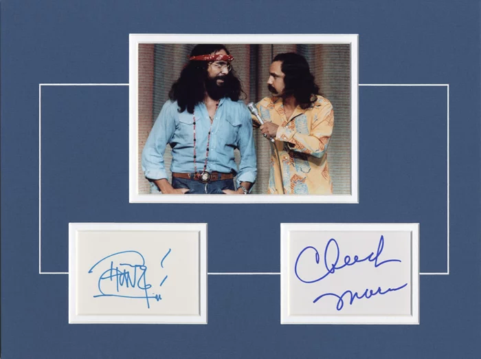 Cheech & Chong autograph