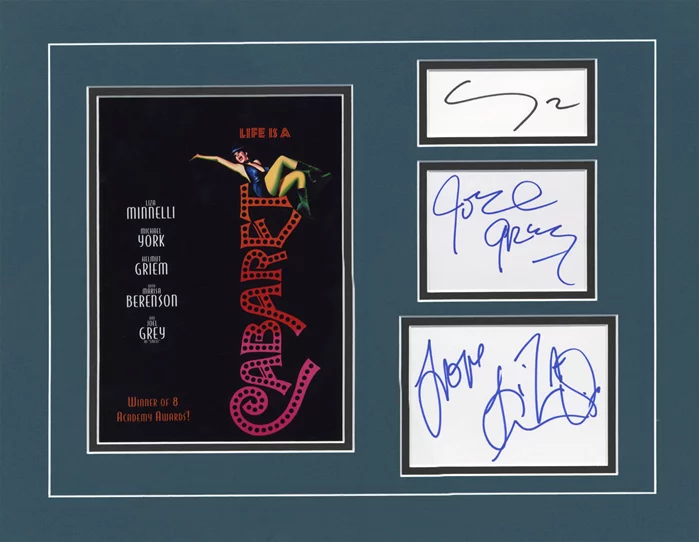 Cabaret autograph