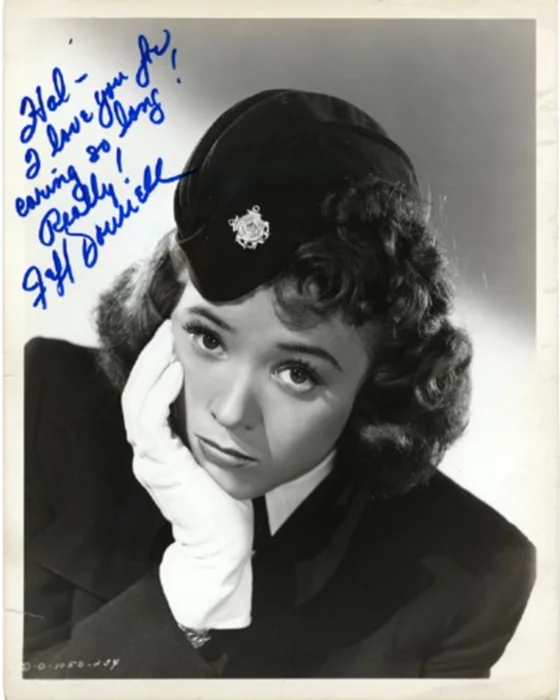 Jeff Donnell autograph