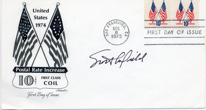 Scott Crossfield autograph