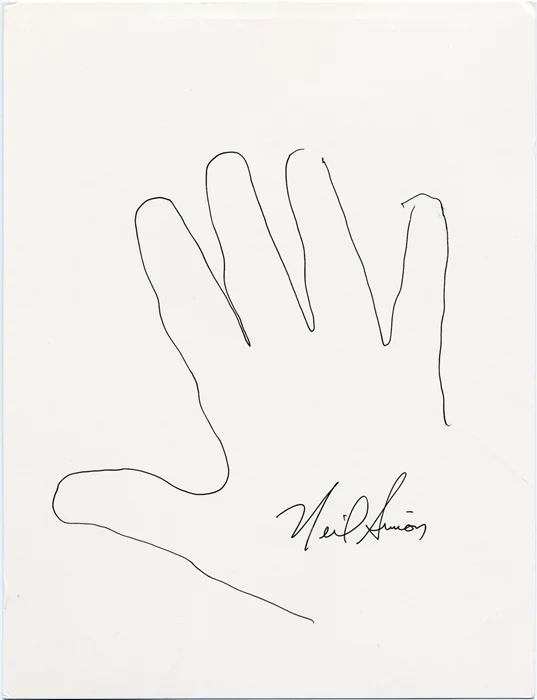 Neil Simon autograph