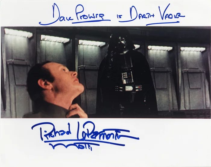 Star Wars: Episode IV - A New Hope autograph