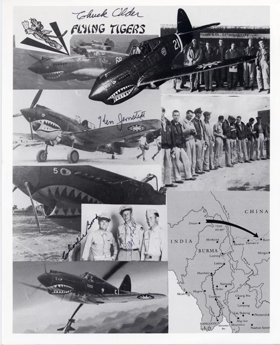 Flying Tigers autograph