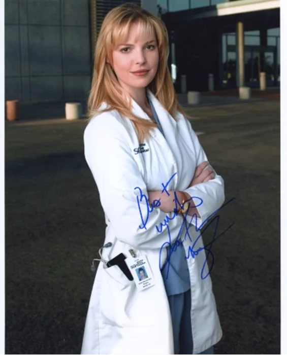 Katherine Heigl autograph