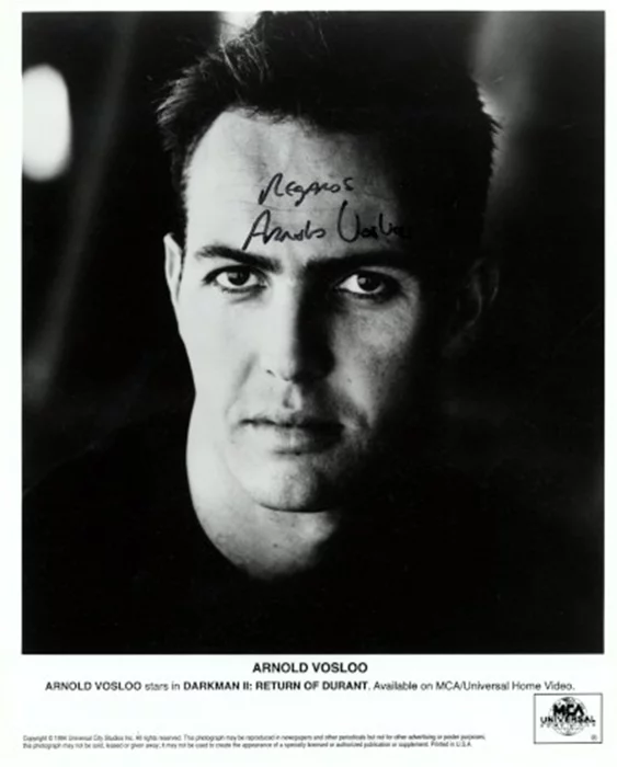 Arnold Vosloo autograph