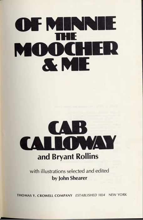 Cab Calloway autograph