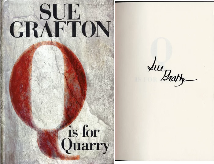 Sue Grafton autograph