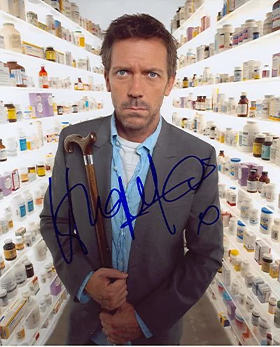 Hugh Laurie autograph
