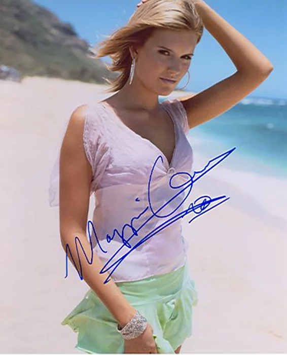 Maggie Grace autograph