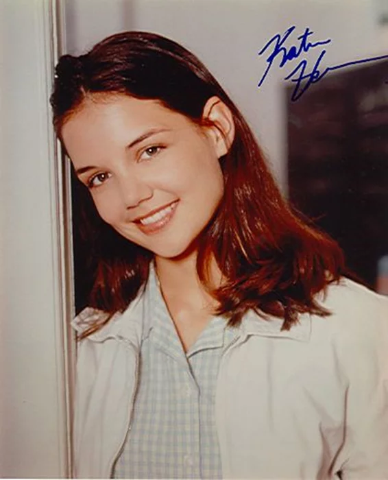 Katie Holmes autograph