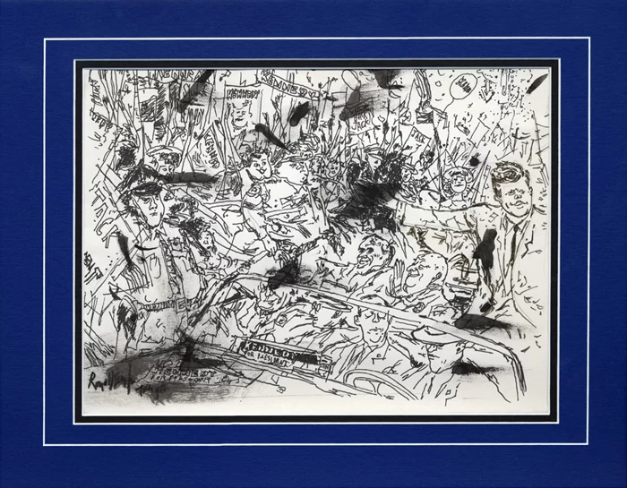 Ronald Searle autograph