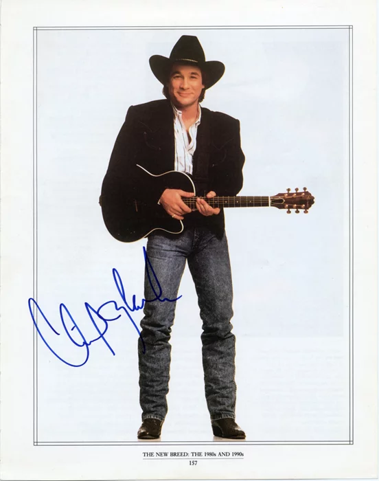 Clint Black autograph