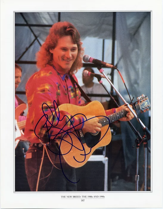 Billy Dean autograph
