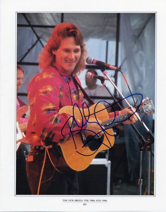 Billy Dean autograph