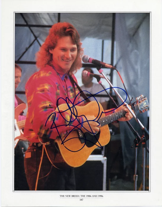 Billy Dean autograph