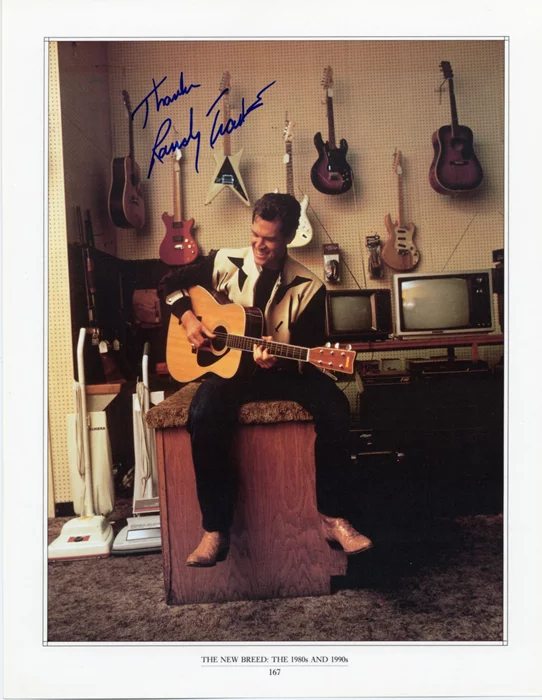 Randy Travis autograph