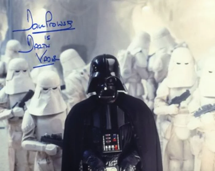 Dave Prowse autograph