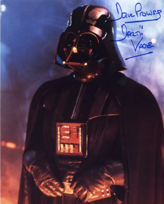 Dave Prowse autograph