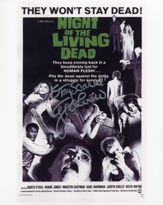 George Romero autograph